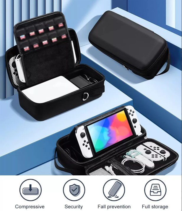 Maleta Estuche Protector Nintendo Switch Zelda Oled Dock - Image 4