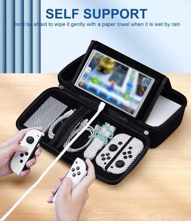 Maleta Estuche Protector Nintendo Switch Zelda Oled Dock - Image 3