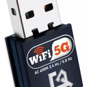 Adaptador Wifi Usb 5g Tarjeta Red Pc Ac 600 Doble Banda Dual