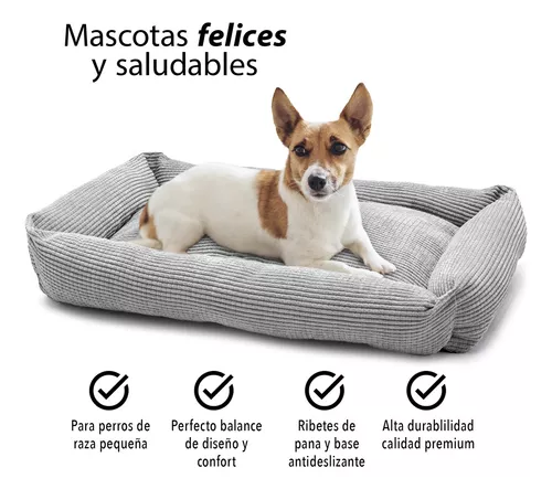 Cama Antiestrés En Microfibra Colchoneta Perros Pequeños