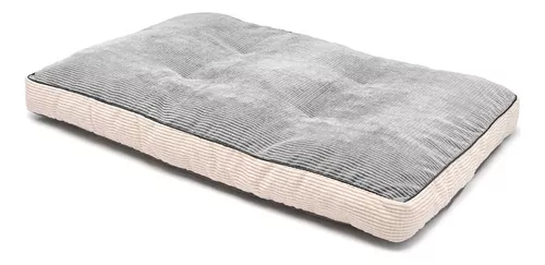 Cama Viscoelástica Premium para Perros Medianos con Espuma de Memoria Medidas 8 x 61 x 91 cmColor Gris